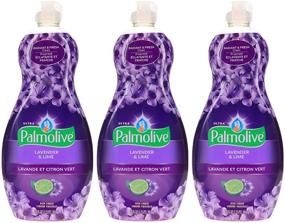 img 4 attached to Palmolive Ultra Lavender & Lime Dish Soap - Large 60 Fl Oz Size - Value Pack of 3 x 20 FL Oz / 591 mL Each