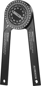 img 4 attached to Gohelper Protractor Aluminum Measuring Woodworking