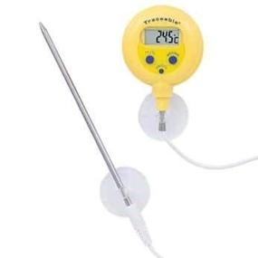 img 1 attached to Digi-Sense Traceable Water-Resistant Remote Probe Thermometer: Accurate Calibration, Temperature Range -20°C to 100°C