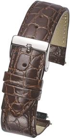 img 4 attached to Women's Watches with Authentic Leather Strap Finish