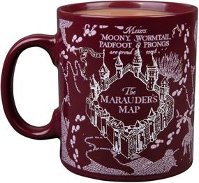 img 4 attached to Marauder's Map Heat Reveal Ceramic Coffee Mug: Unleash Magic with Heat-Activated Image