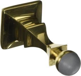 img 1 attached to 🚪 Deltana BDH35U3: Durable Solid Brass Baseboard Door Bumper - 3 1/2-Inch