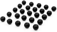 valken defender rubber balls 50 caliber, black - superior performance and durability logo