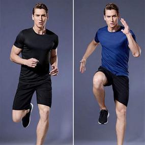 img 3 attached to Quick Workout Men's Short Sleeve T-Shirt in Active Clothing