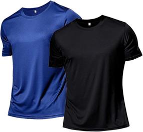 img 4 attached to Quick Workout Men's Short Sleeve T-Shirt in Active Clothing