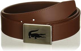 img 3 attached to Lacoste Mens Classic Buckle Brandy