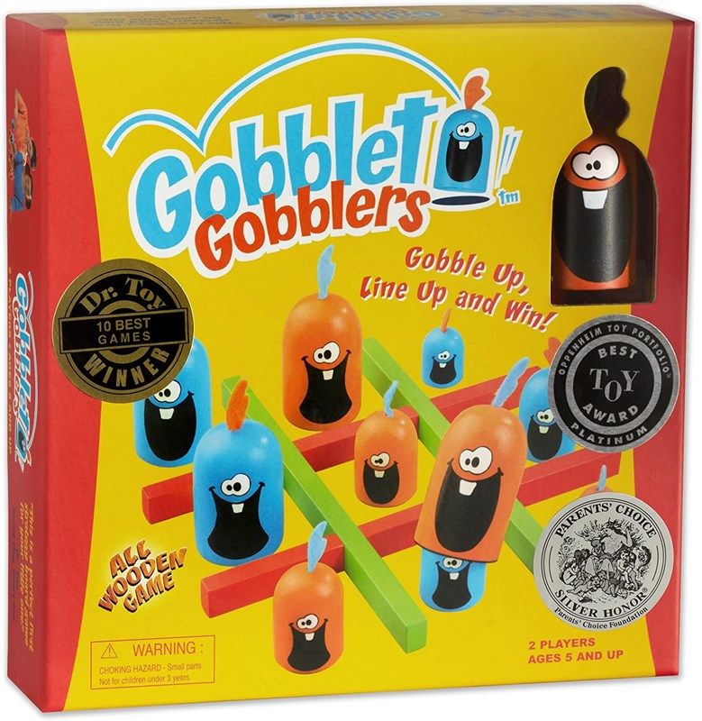 blue orange 103 gobblet gobblers 로고