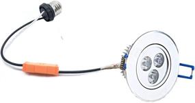 img 1 attached to 🔌 Pigtail Sockets Downlight Ceiling Adapter: Enhancing Connectivity and Illumination