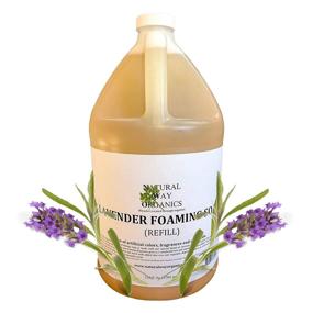 img 4 attached to Natural Way Organics Lavender Foaming Hand Soap Refill - 128oz Gallon Size