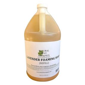 img 3 attached to Natural Way Organics Lavender Foaming Hand Soap Refill - 128oz Gallon Size