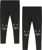 ginfive toddler length leggings sweatpants girls' clothing logo