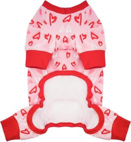 img 3 attached to 🎅 KYEESE Dog Pajamas Christmas: Santa Claus Dog Onesie for Small to Medium Sized Dogs - Soft & Stretchable Holiday Attire