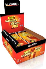 img 4 attached to 🔥 Grabber Insole Foot Warmers - Long Lasting Natural Odorless Air Activated Warmers - Up to 5 Hours of Heat - 30 Pairs - Medium/Large Size