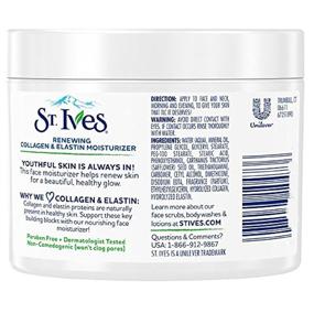 img 2 attached to St Ives Renewing Collagen and Elastin Face Moisturizer, 10 oz Jar (Pack of 3)