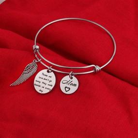 img 1 attached to 🌹 Zuo Bao Memorial Bracelet for Dad Mom - Sympathy Gift: Remembering lost loved ones who stay by our side every day. Loss jewelry for her.