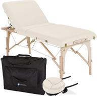 🛋️ earthlite portable massage table avalon package – reiki endplate, premium flex-rest face cradle & strata cushion, carry case (30”x73”) logo