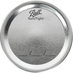 img 1 attached to Silver Ball Mouth Mason Jar Canning Lids - Pack of 8 Dozen