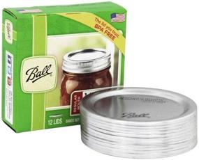 img 3 attached to Silver Ball Mouth Mason Jar Canning Lids - Pack of 8 Dozen