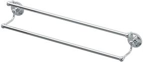 img 1 attached to 🛁 Gatco 5229 Marina 24-Inch Chrome Double Towel Bar