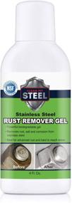 img 4 attached to 4oz Gel for Advanced Rust Removal in Hard to Reach Areas - Stainless Steel Rust Remover Solution