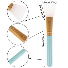 img 3 attached to Brushes Silicone Epoxy Applicator Set Glitter Tumblers