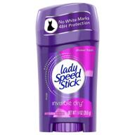 🚿 lady speed stick invisible dry shower fresh deodorant, 1.4 oz - stay confident all day logo