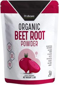 img 4 attached to 🍃 Probase Nutrition Organic Beet Root Powder, Nitric Oxide Enhancing Supplement (Superfood for Circulation), Unadulterated, 16 Ounce