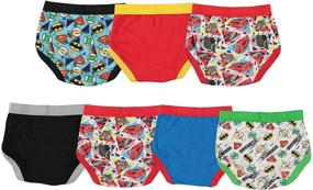img 3 attached to Boys' Toddler Justice League 7-Pack Logo Briefs by DC Comics