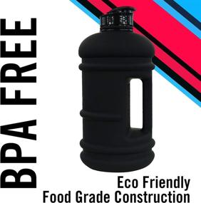 img 1 attached to 🚴 SHAKESPHERE Large Sports Water Bottle - BPA Free Hydration Jug, Black - Best for Sports, Camping, Outdoor Activities, Biking & Kids