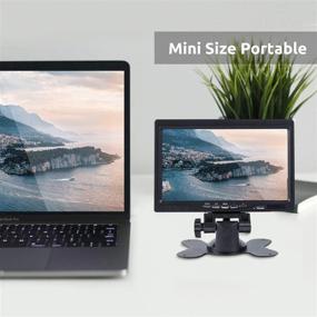 img 3 attached to 🖥️ SunFounder 7 Inch HD TFT LCD Monitor HDMI - 1024x600 Display AV VGA Input for Raspberry Pi, CCTV, Computer, PC, and Car
