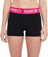 nike women's pro 365 3-inch shorts логотип