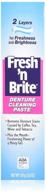 🦷 denture cleaning paste - fresh 'n brite, 3.8 ounce logo