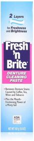 img 1 attached to 🦷 Denture Cleaning Paste - Fresh 'n Brite, 3.8 Ounce