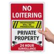 smartsign loitering surveillance trespassers prosecuted logo