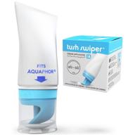 🧴 eli & ali - tush swiper - diaper rash cream applicator & dispenser - mess-free, easy to clean, travel-friendly, safe for newborns & infants - compatible with aquaphor baby ointment tubes - blue, 2-pack logo