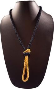 img 1 attached to 💎 Stylish RICHERA Necklace: A must-have for Casual Women and Glamorous Girls