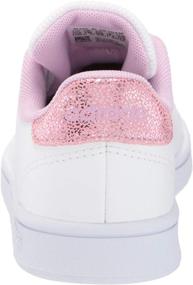 img 2 attached to 👟 Adidas Unisex Advantage Sneaker Little Girls' Athletic Shoes: Perfect Performance with Style