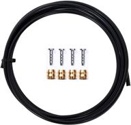 🚴 ybeki 2500mm bike hydraulic disc brake hose kit for shimano bh59 bh90 avid sram magura - complete brake hose and brass connection insert kit logo