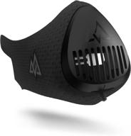 🏃 trainingmask training mask 3.0 - breathable cardio workout mask for running, cycling, and exercise – black training mask logo
