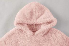 img 3 attached to Sherpa Pullover Hoodie Sweatshirts Pocket Boys' Clothing : Fashion Hoodies & Sweatshirts