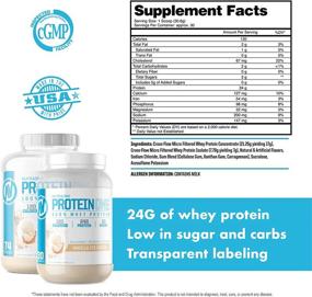 img 4 attached to ProteinOne Whey Protein Powder NutraOne Sports Nutrition for Protein