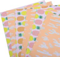 yutoo wrapping sheets folded pineapple logo