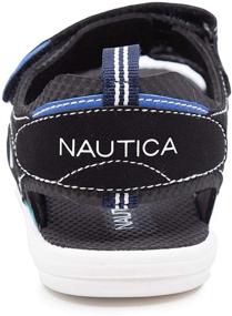 img 2 attached to Nautica Kids Sports Sandals - Open Toe Athletic Beach Water Shoes for Boys and Girls (Toddler/Little Kid/Big Kid)
