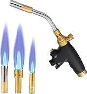 🔥 youdo high intensity trigger start propane torch: soldering, brazing, welding - self ignition, adjustable flame control (fuel not included) logo