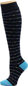 img 2 attached to 🧦 Dr. Motion Therapeutic Graduated Compression Women's Knee-high Socks - Set of 3 Pairs