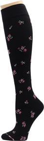 img 1 attached to 🧦 Dr. Motion Therapeutic Graduated Compression Women's Knee-high Socks - Set of 3 Pairs