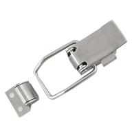 🔒 high-quality spring loaded stainless steel draw toggle latch from uxcell box chest logo