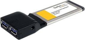 img 4 attached to 🔌 StarTech.com SuperSpeed USB 3.0 ExpressCard Adapter with UASP - 2 Port USB 3.0 Controller - USB 3.0 ExpressCard - USB 3.0 Adapter (ECUSB3S22)