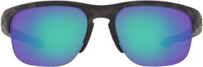 img 4 attached to 🕶 Optimized Oakley Sliver Edge Sunglasses for Men (OO9413)