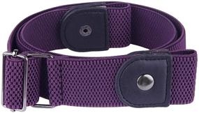 img 4 attached to Sportmusies Elastic Buckle Stretch Adjustable Women's Accessories